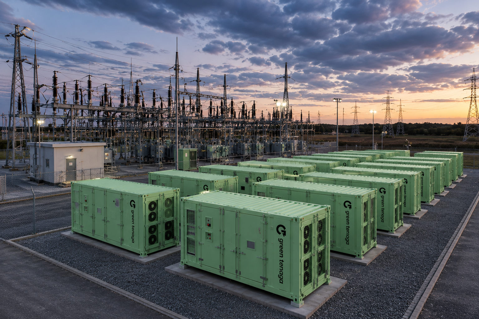 Utility scale renewable energy and grid infrastructure